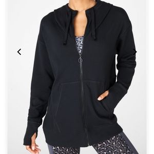 Fabletics Oversized Leah Hoodie sweatshirt, zipper